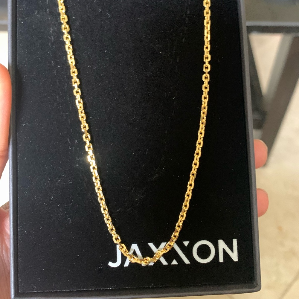 Jaxxon gold chain necklace